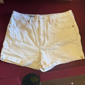 Wild Fable white Jean Shorts
